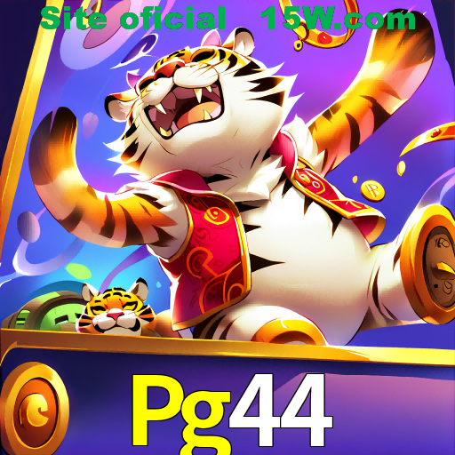 Imagem promocional da Pg44 mostrando a plataforma e suas vantagens